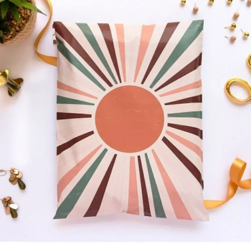 Poly mailers insert cards stickers